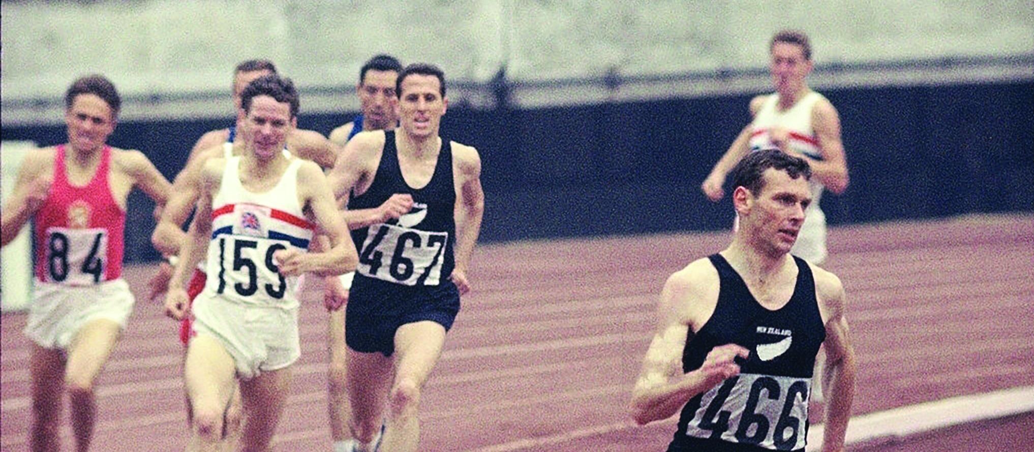 Peter Snell racing