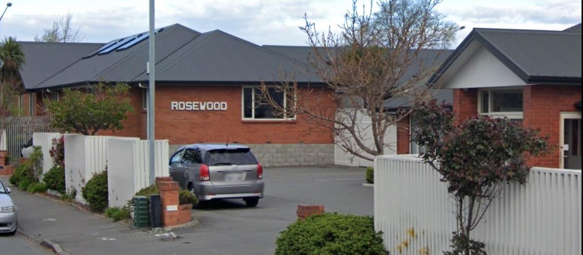 Rosewood Rest Home and Hospital Christchurch. Photo / Google Maps