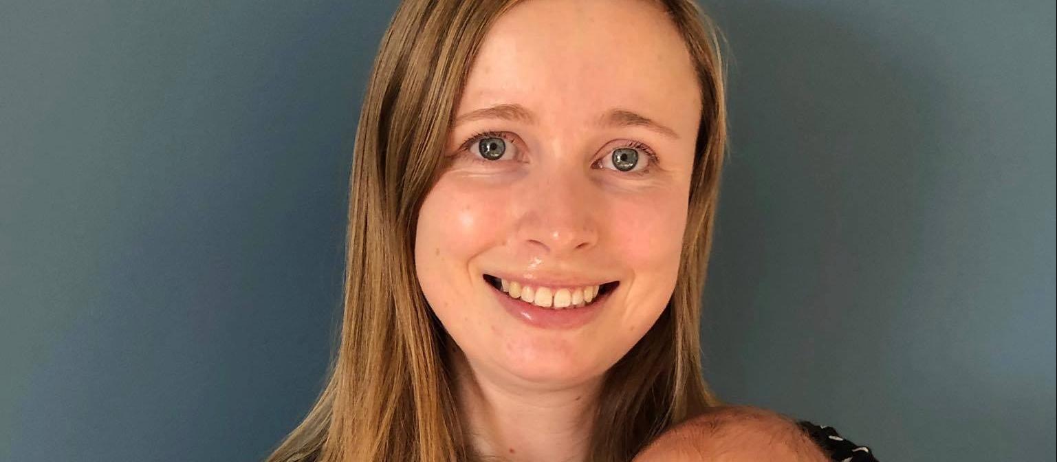 Melissa Reid and baby Harrison
