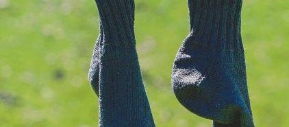 Socks on washing line
