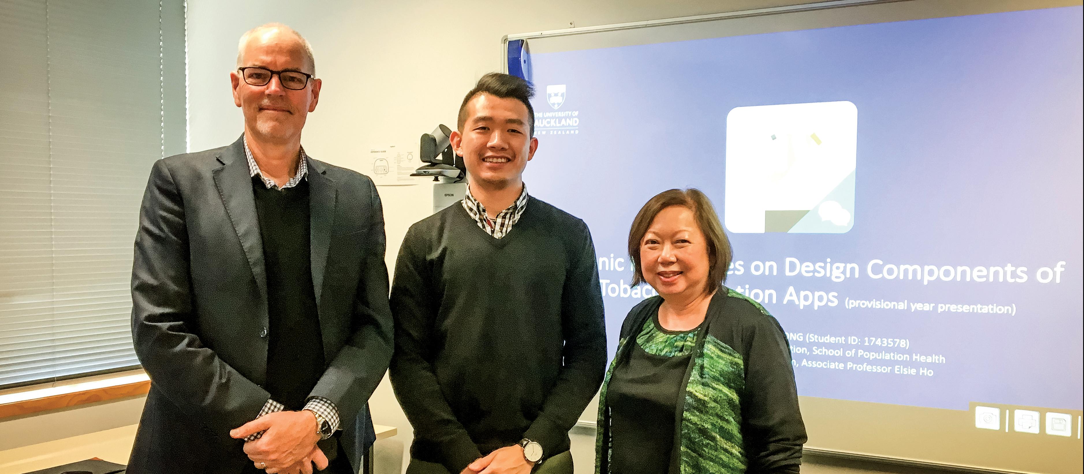 Chris Bullen, Jinsong Chen, Elsie Ho, public health research