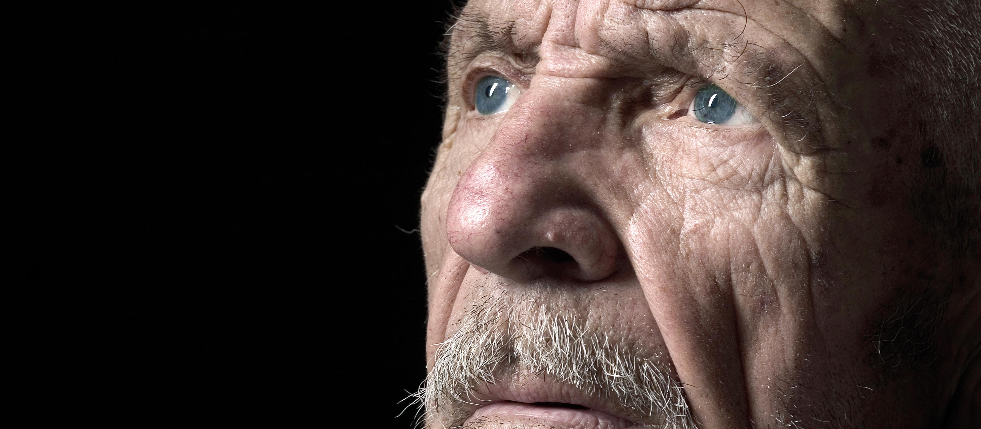 Aged care, old man