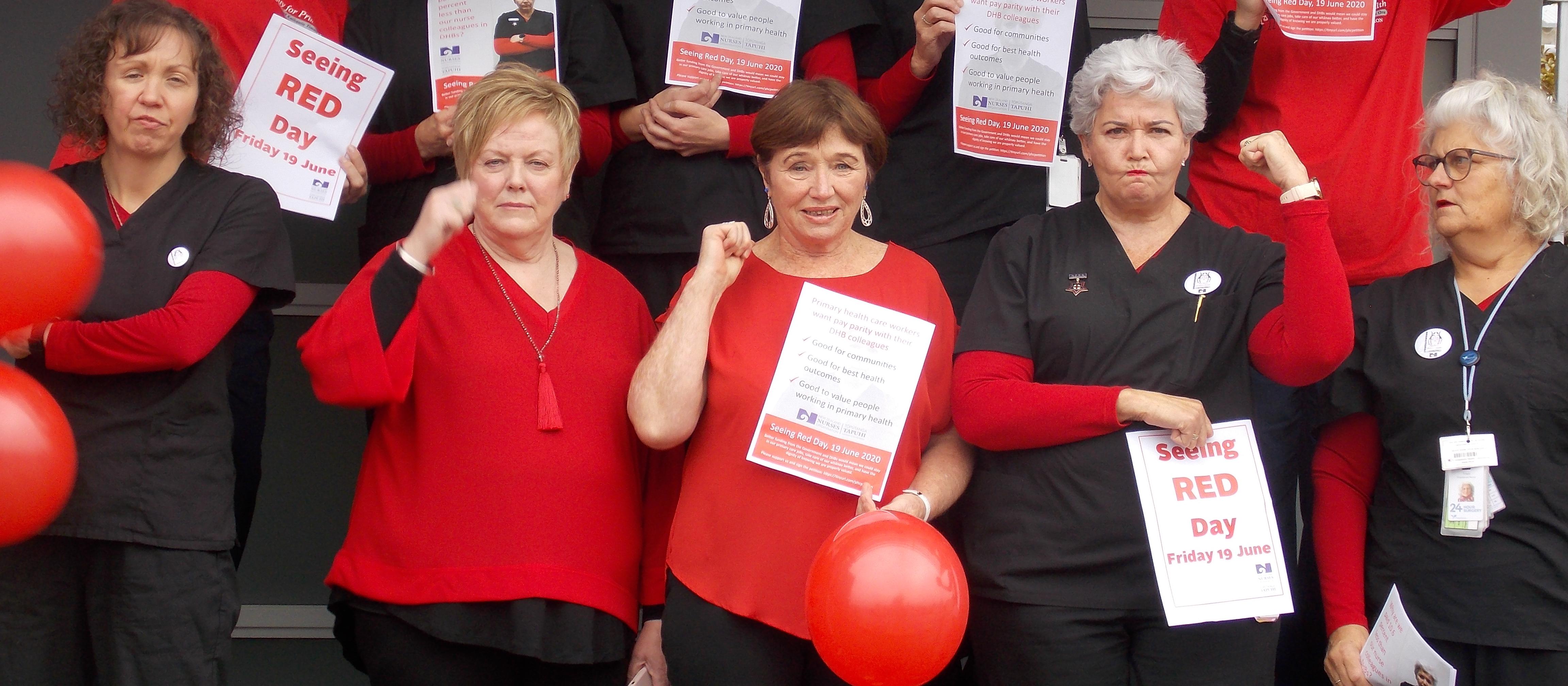 Christchurch nurses readying for See Red Day 