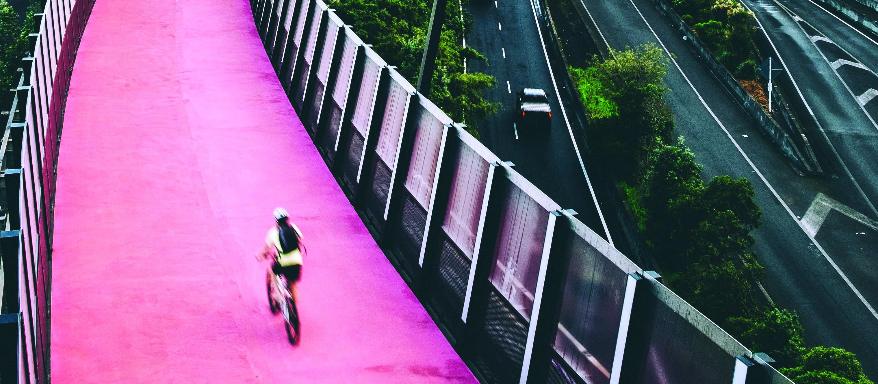 Auckland Cycle bridge, Auckland city