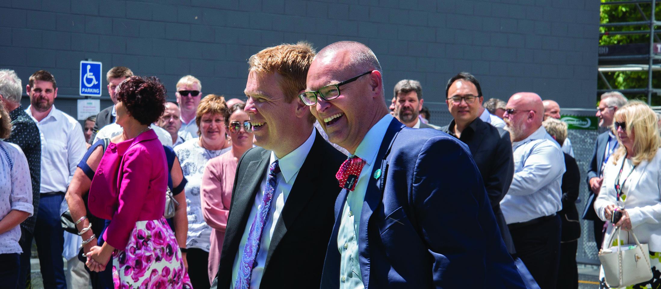 David Clark, Chris Hipkins