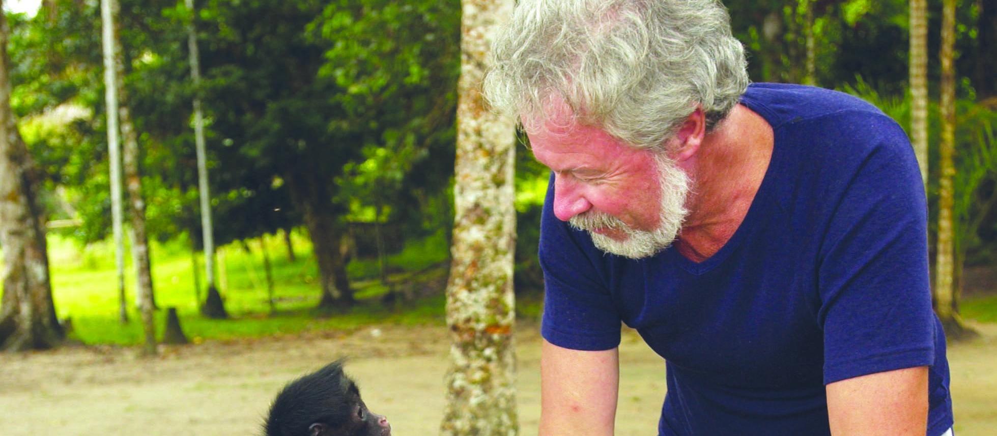 Marc Shaw on Sir Peter Blake expedition in 2001