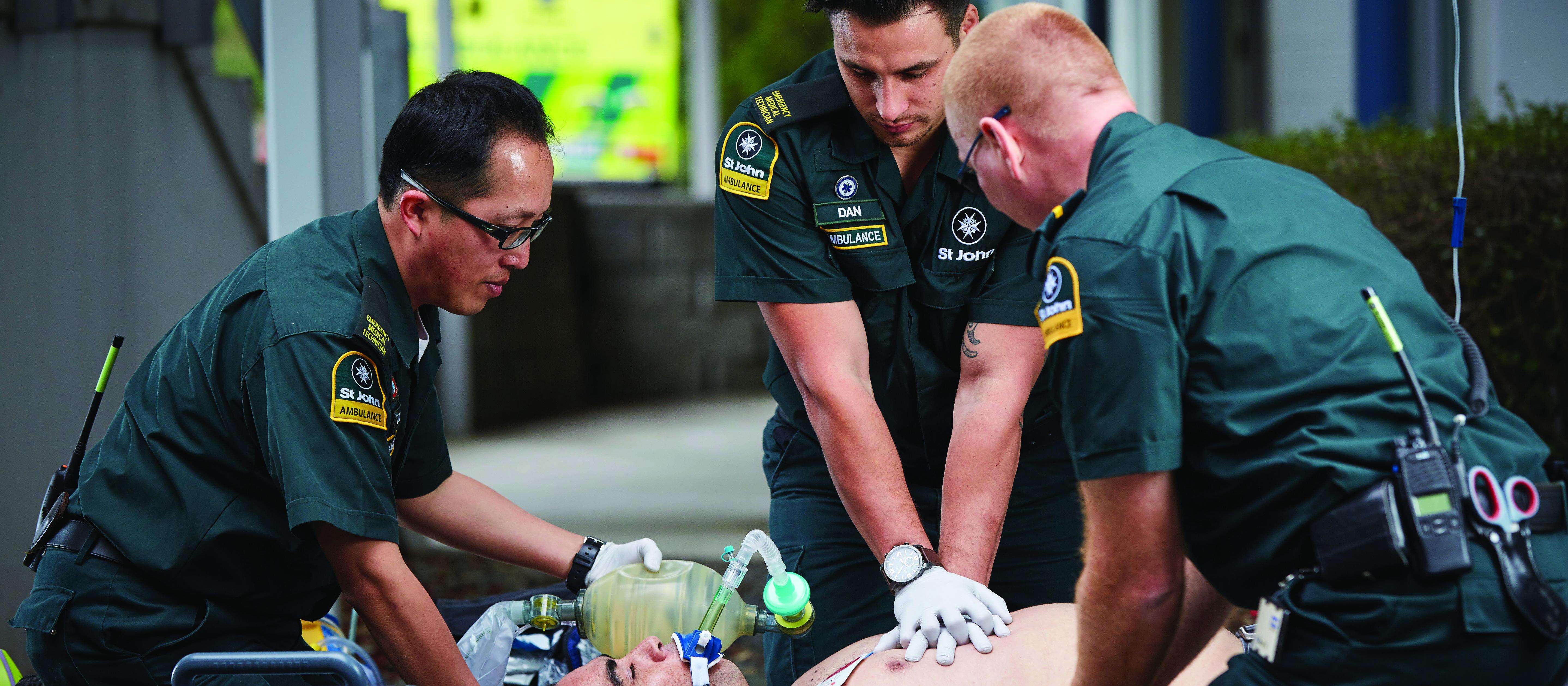 St John paramedics