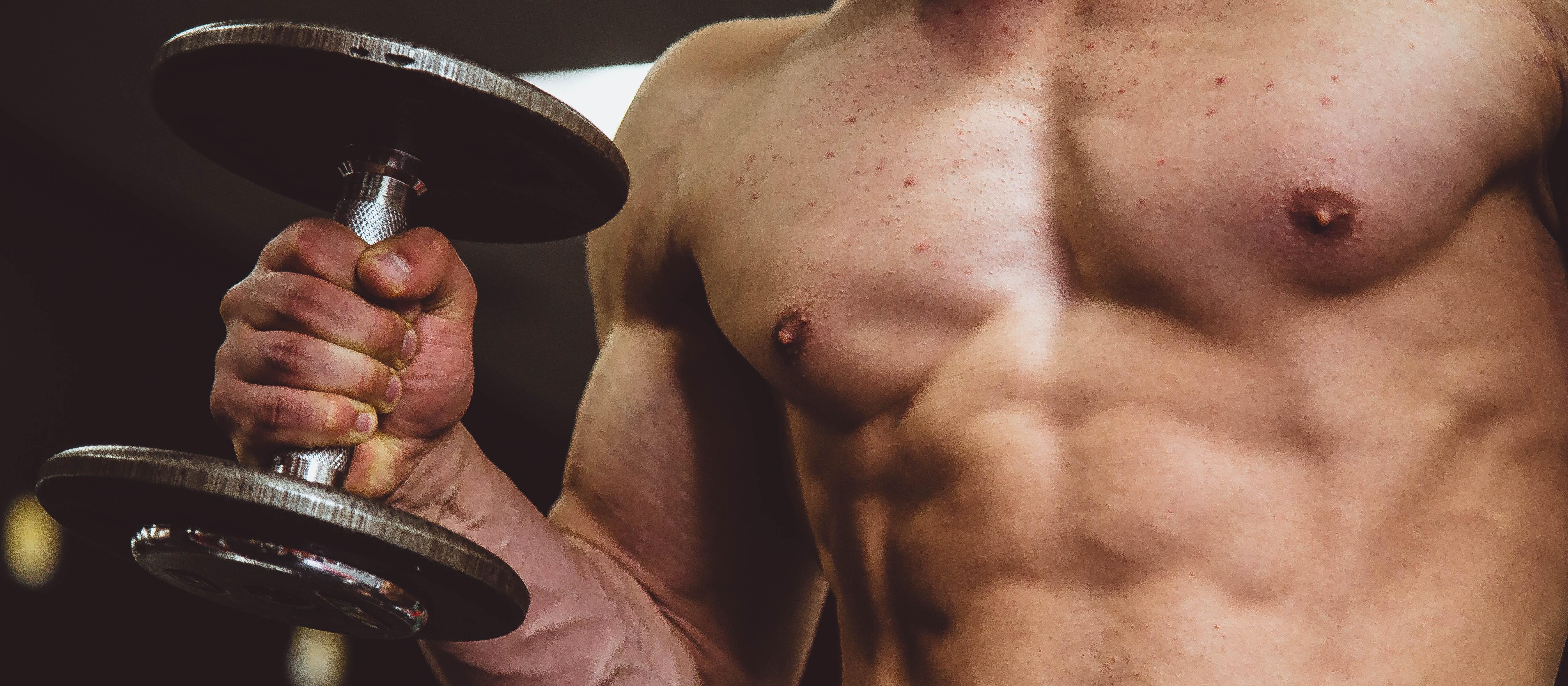 Muscle, weights, dumbbell, lifting weights