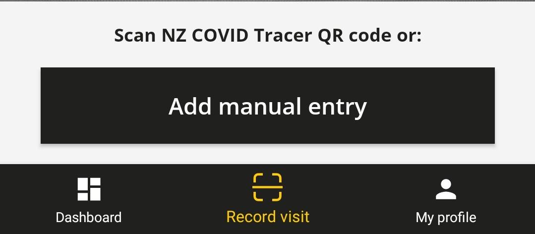 Covid Tracer App screenshot