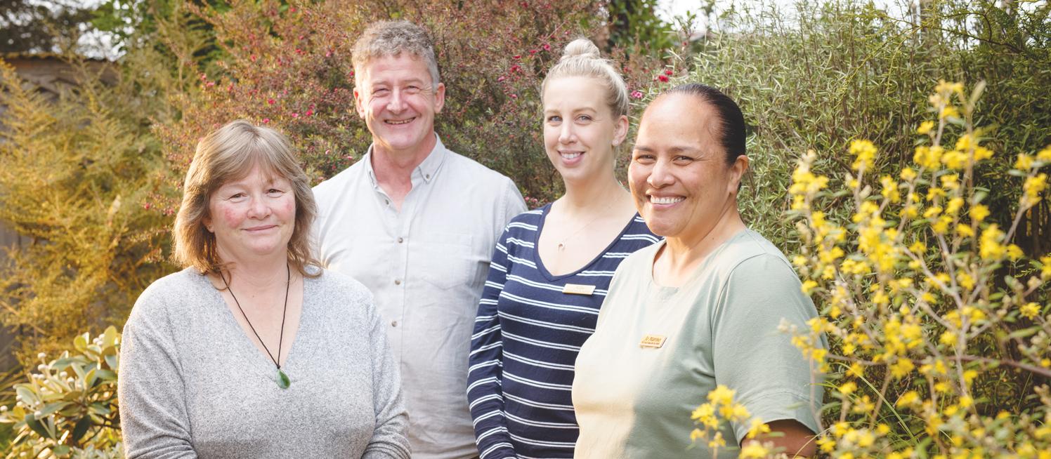 Western Heights Health Centre team, Alastair McLean with nurses