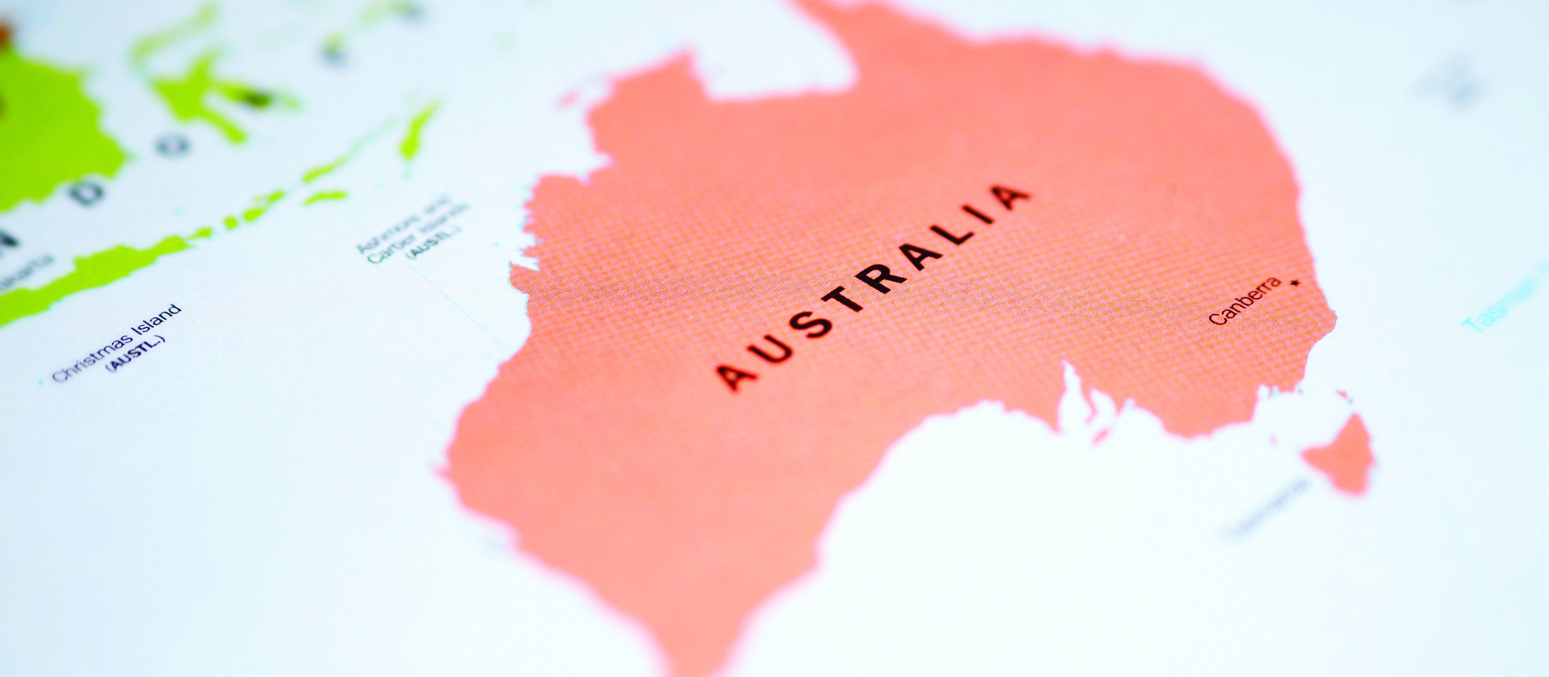 Map of Australia
