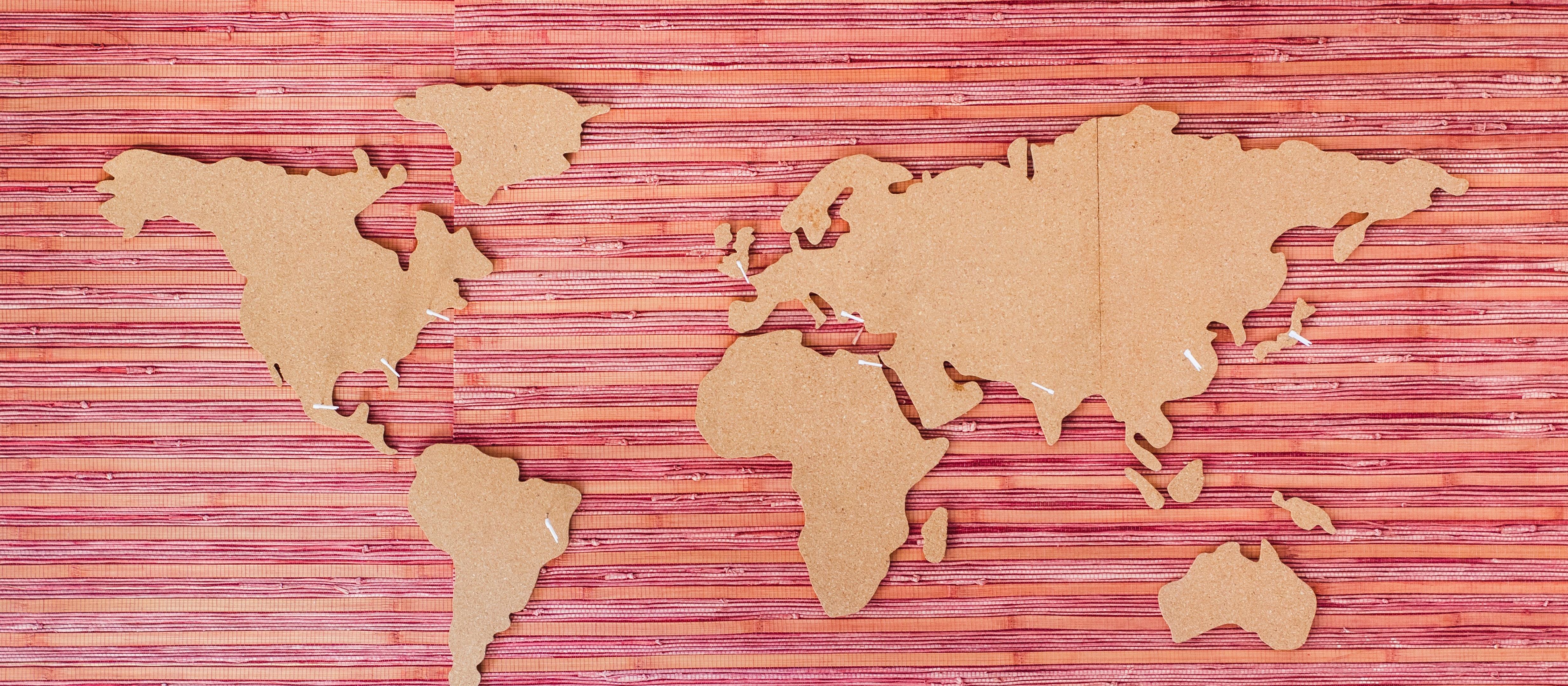 World Map Louis Hansel