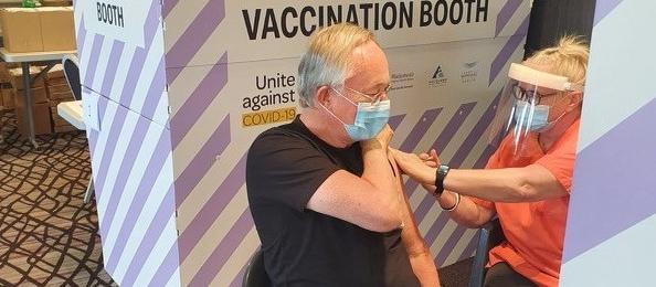 Bruce Arroll vaccination