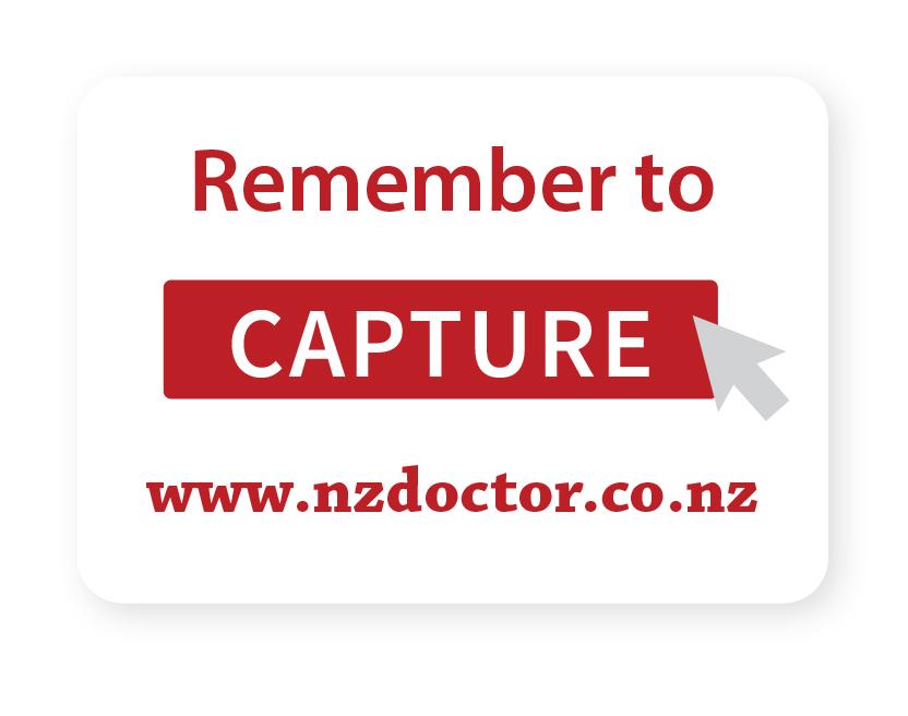 Capture button ad