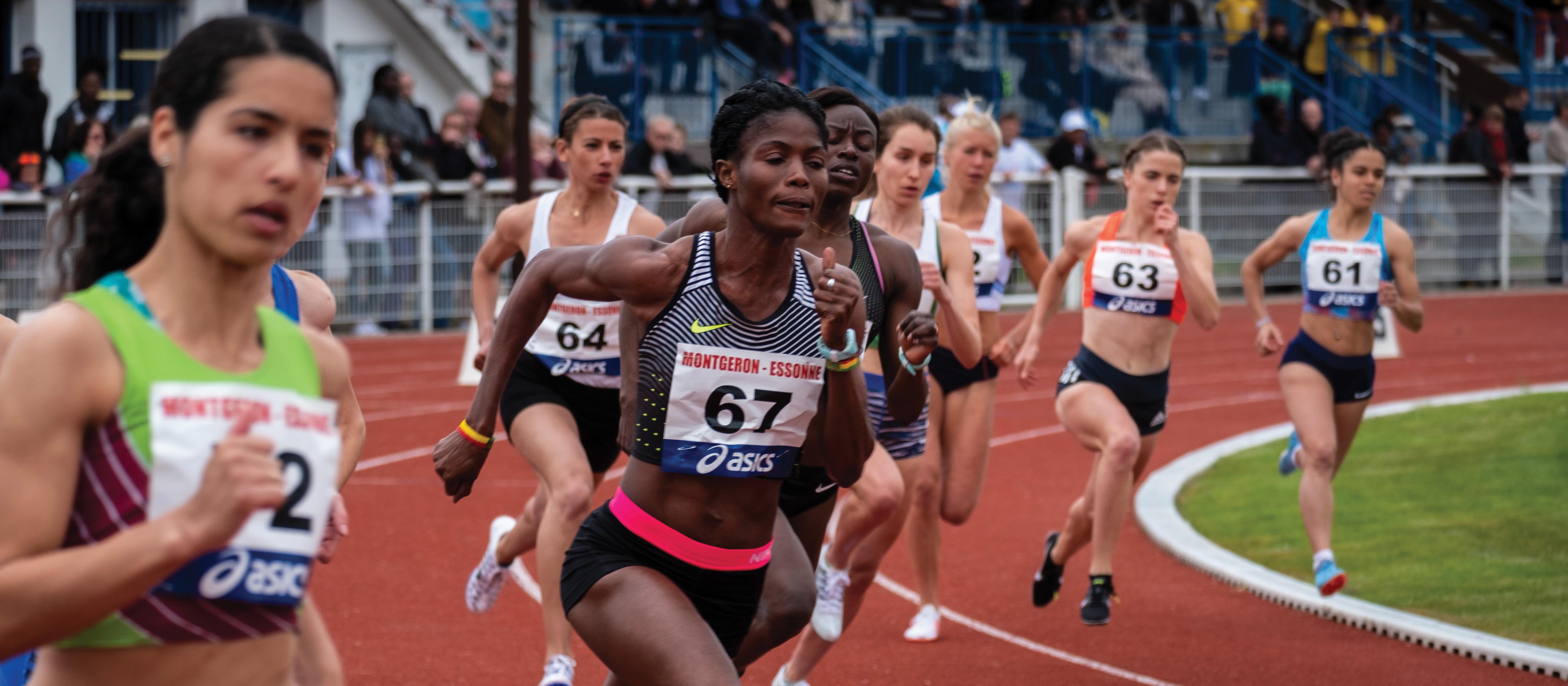 Running, sprinters, runners