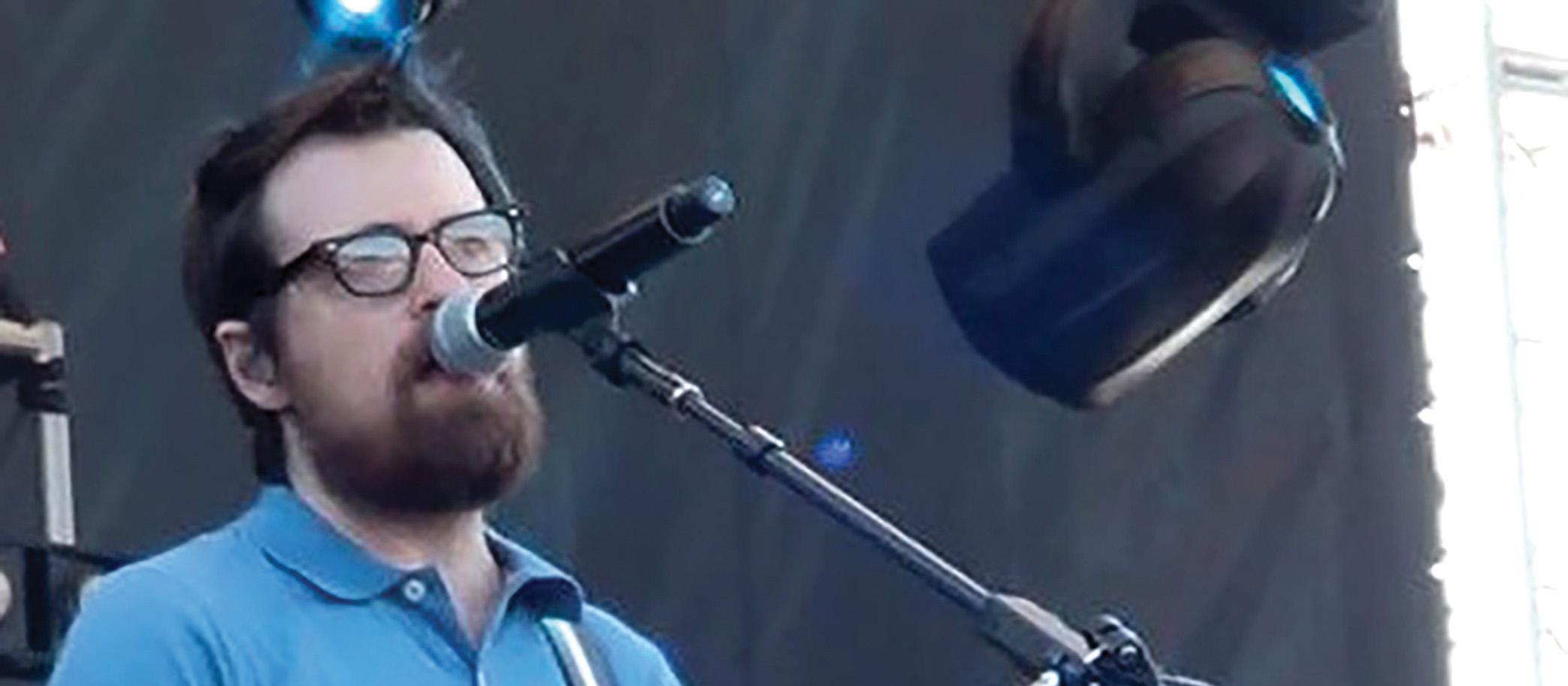 Weezer's lead singer Rivers Cuomo