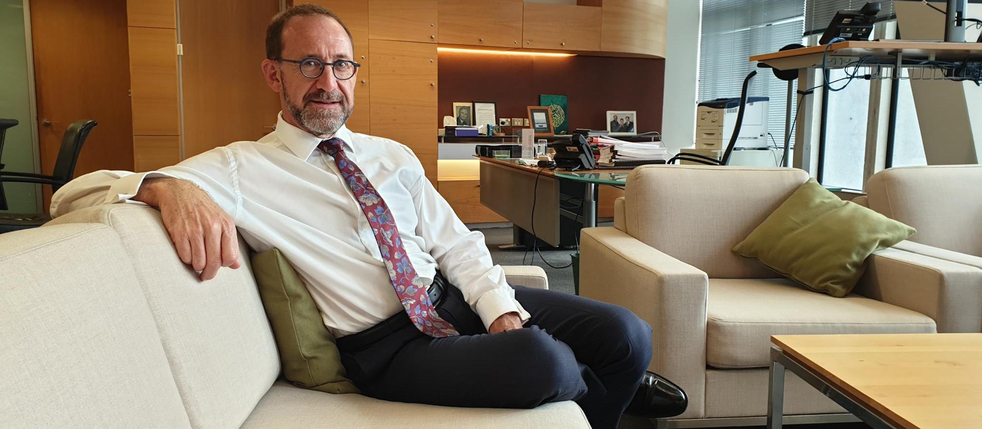 Andrew Little Beehive office 2021