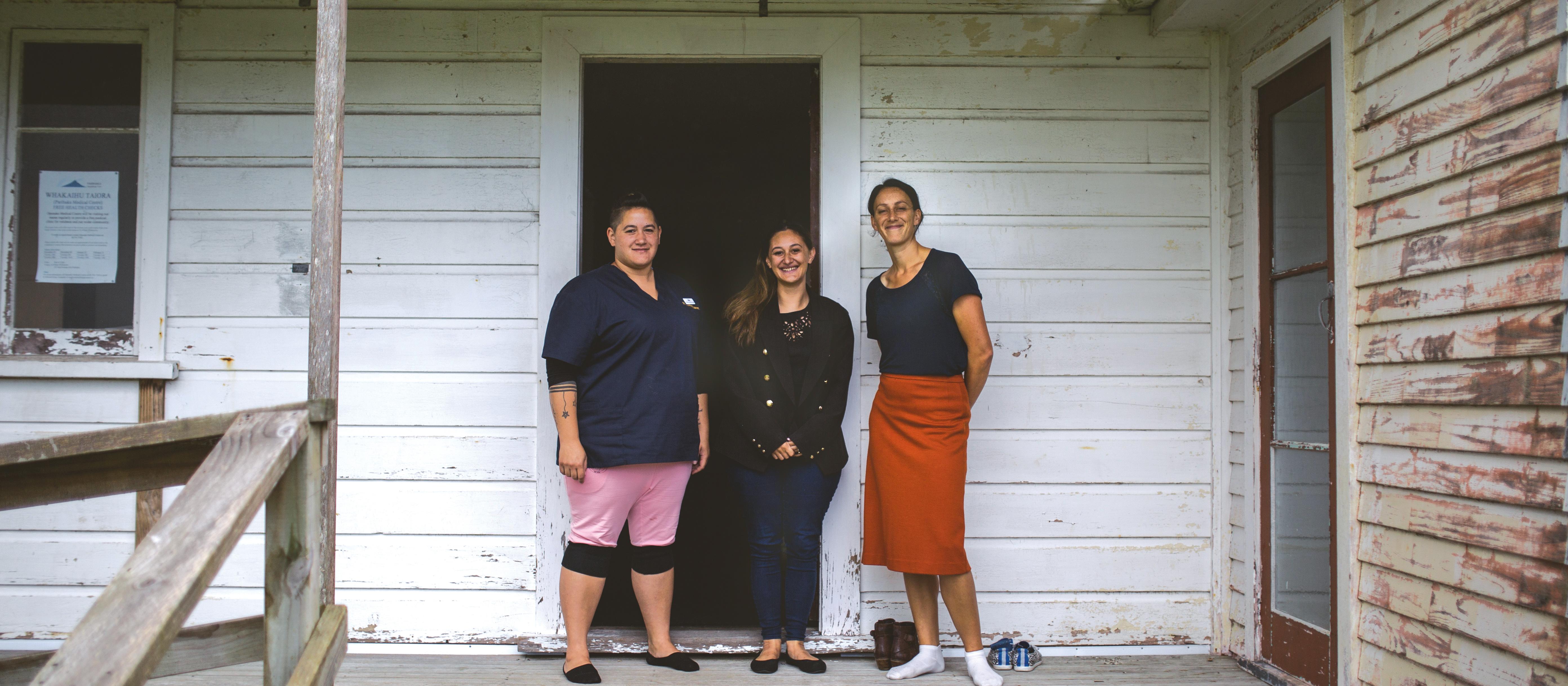 Parihaka team on Veranda