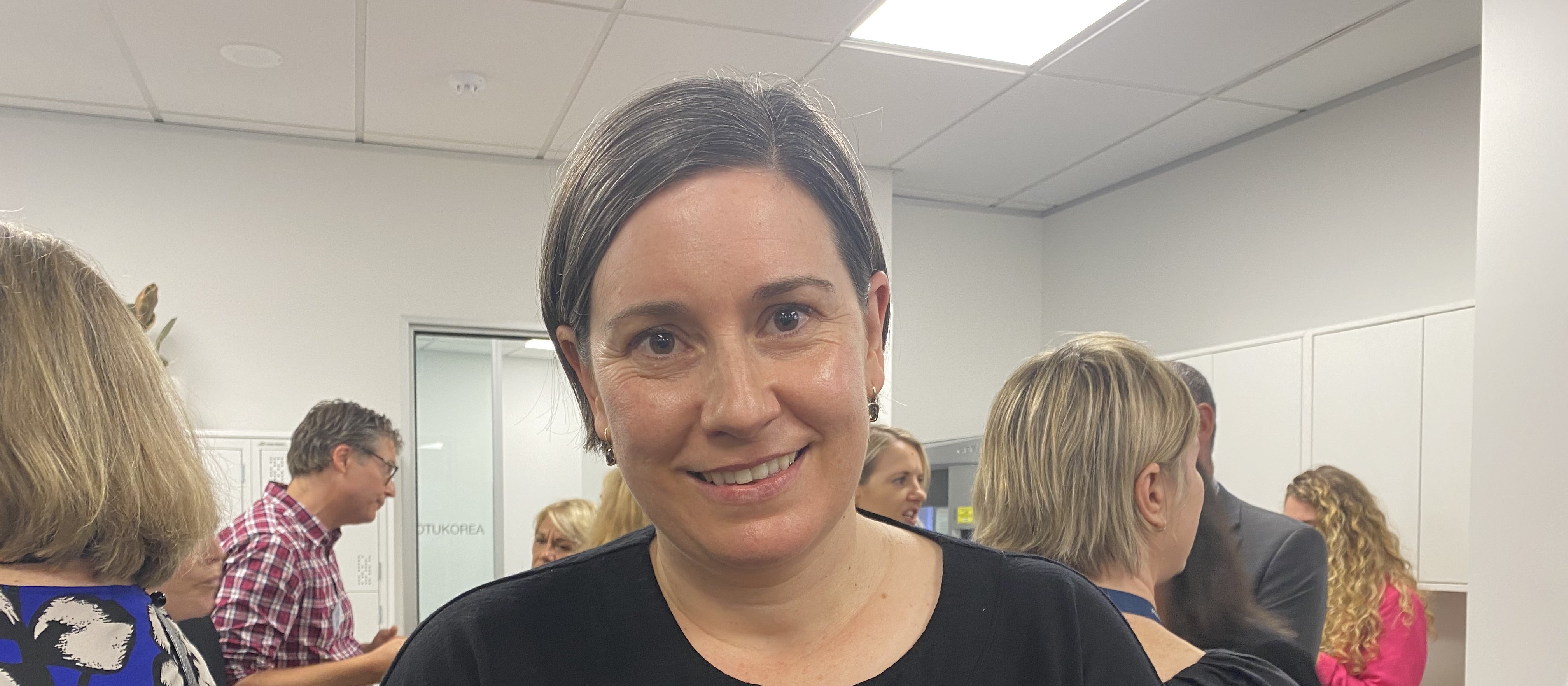Whakarongorau clinical governance committee member Vanessa Weenink at Whakarongorau Aotearoa opening