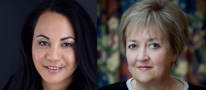Lorraine Hekarata and Jenny Carryer