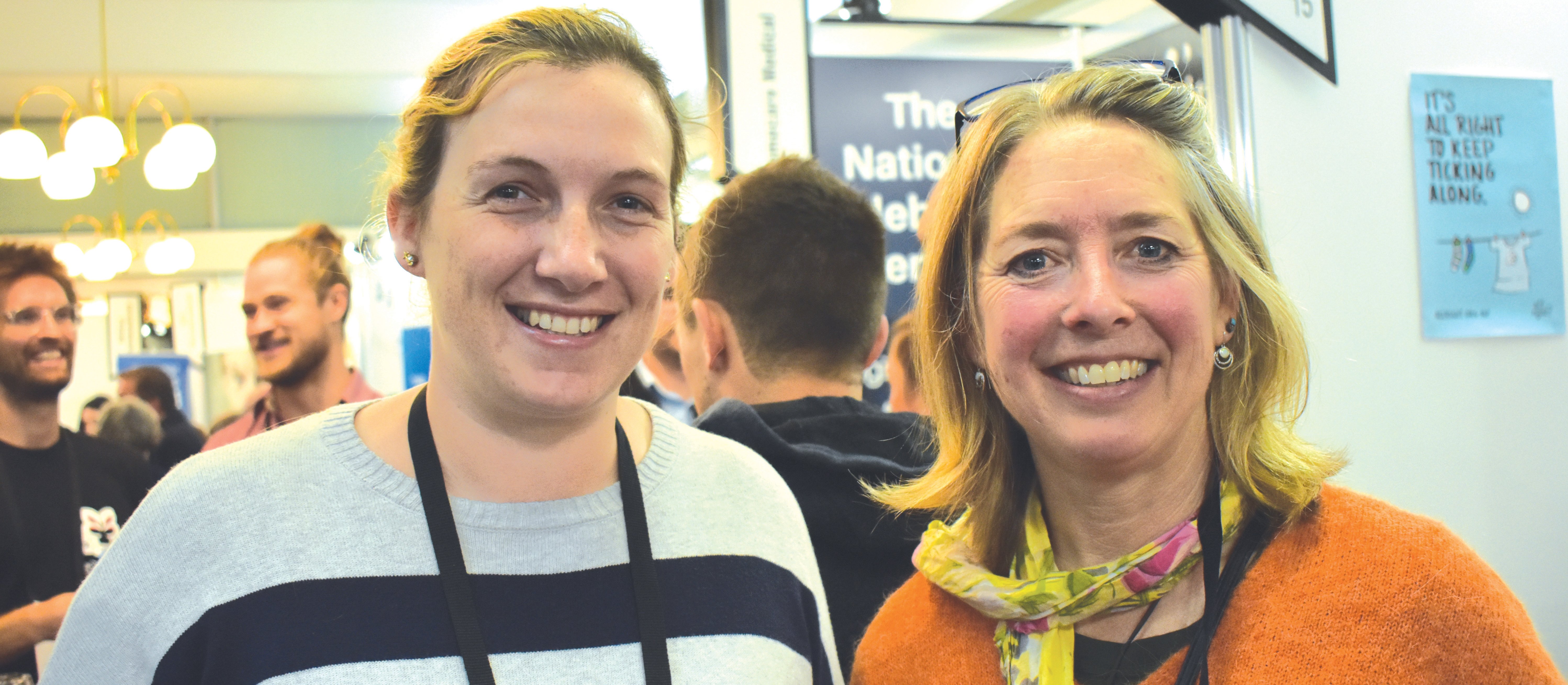 Emma Dillon and Deb Bailey Lawson at the National Rural Health Conference