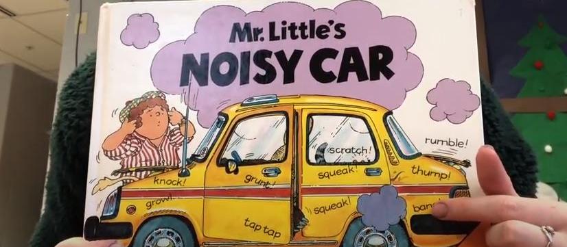 Mr Little's noisy car