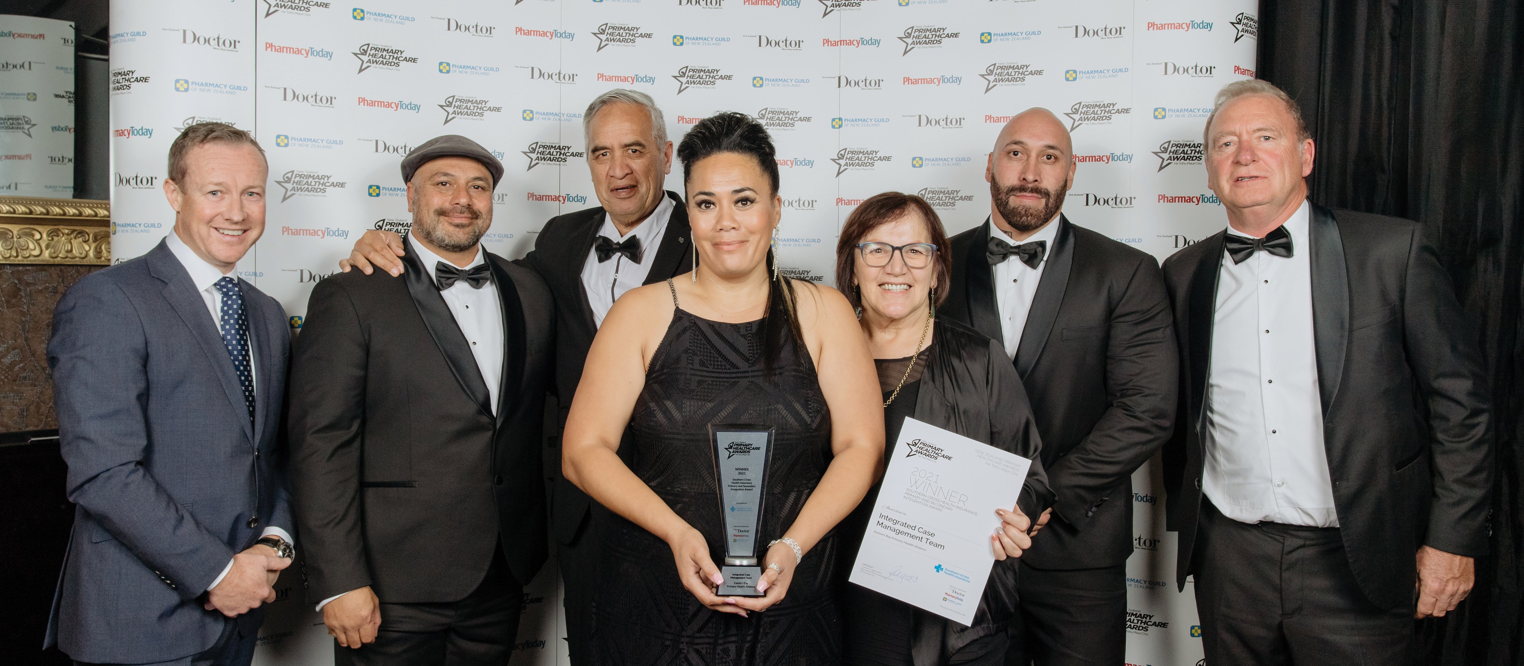 Eastern Bay Primary Health Alliance team at the NZPHA
