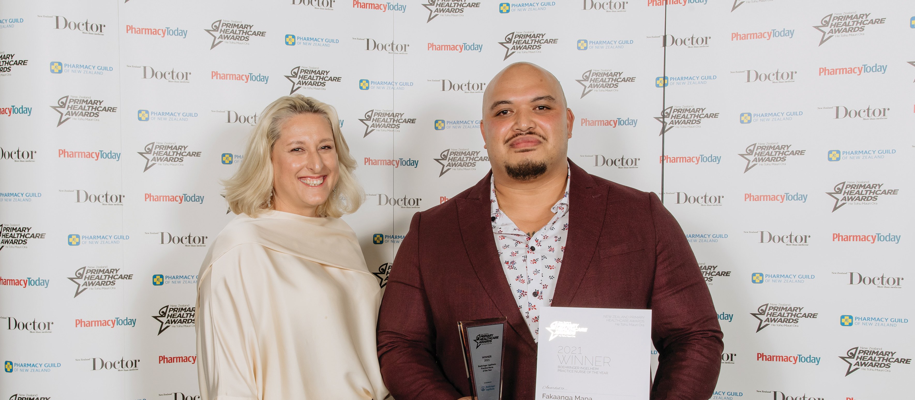 Nicola Gibson-Groot and Fakaanga Mapa at the NZPHA RGB version