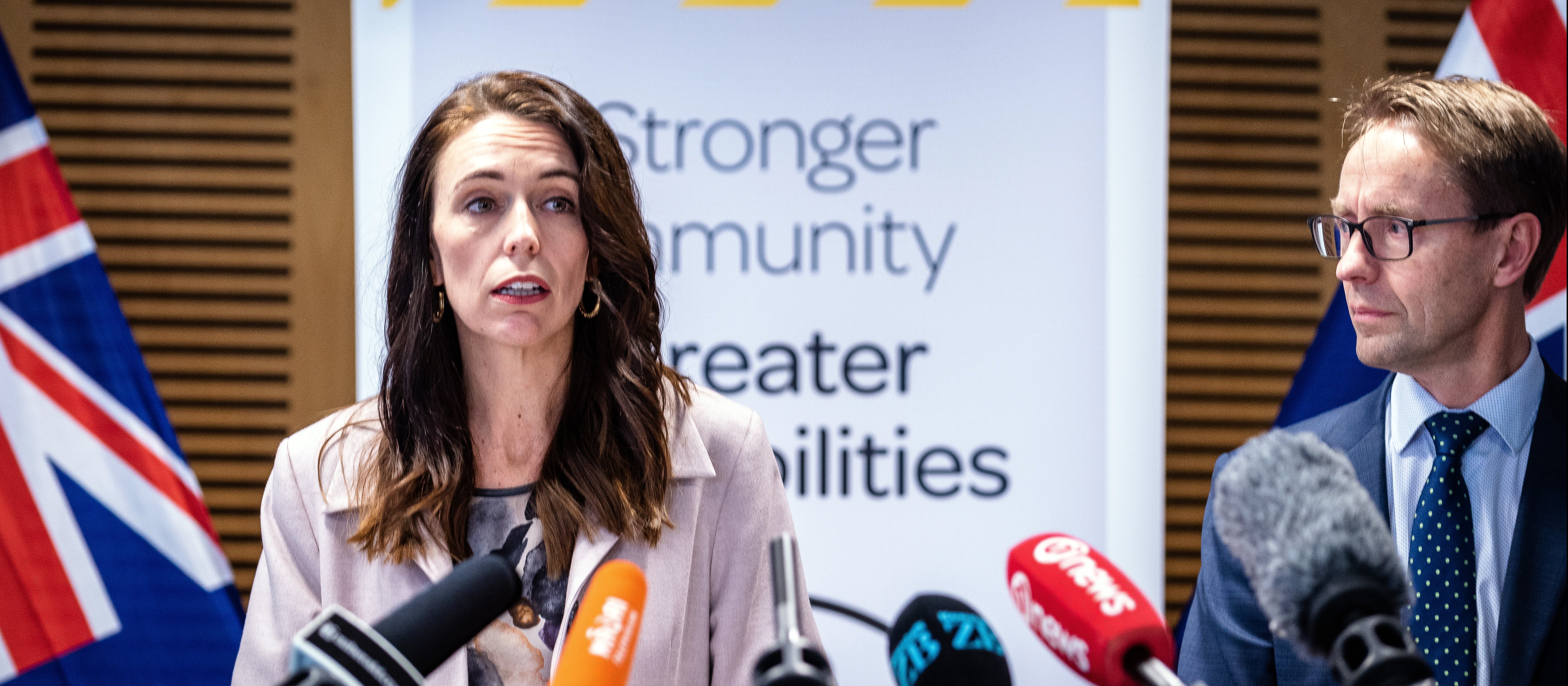 Jacinda Ardern & Ashley Bloomfield