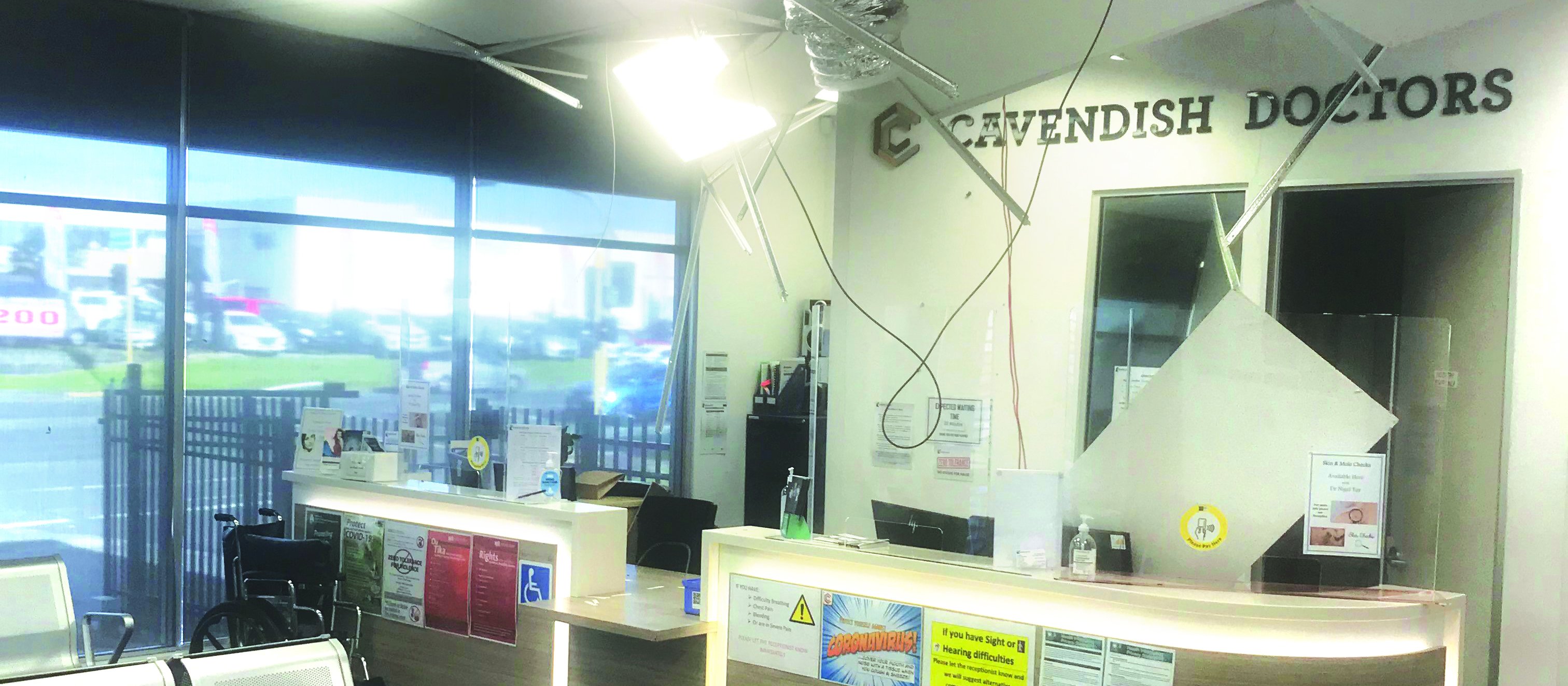 Cavendish Doctors post Tornado Interior