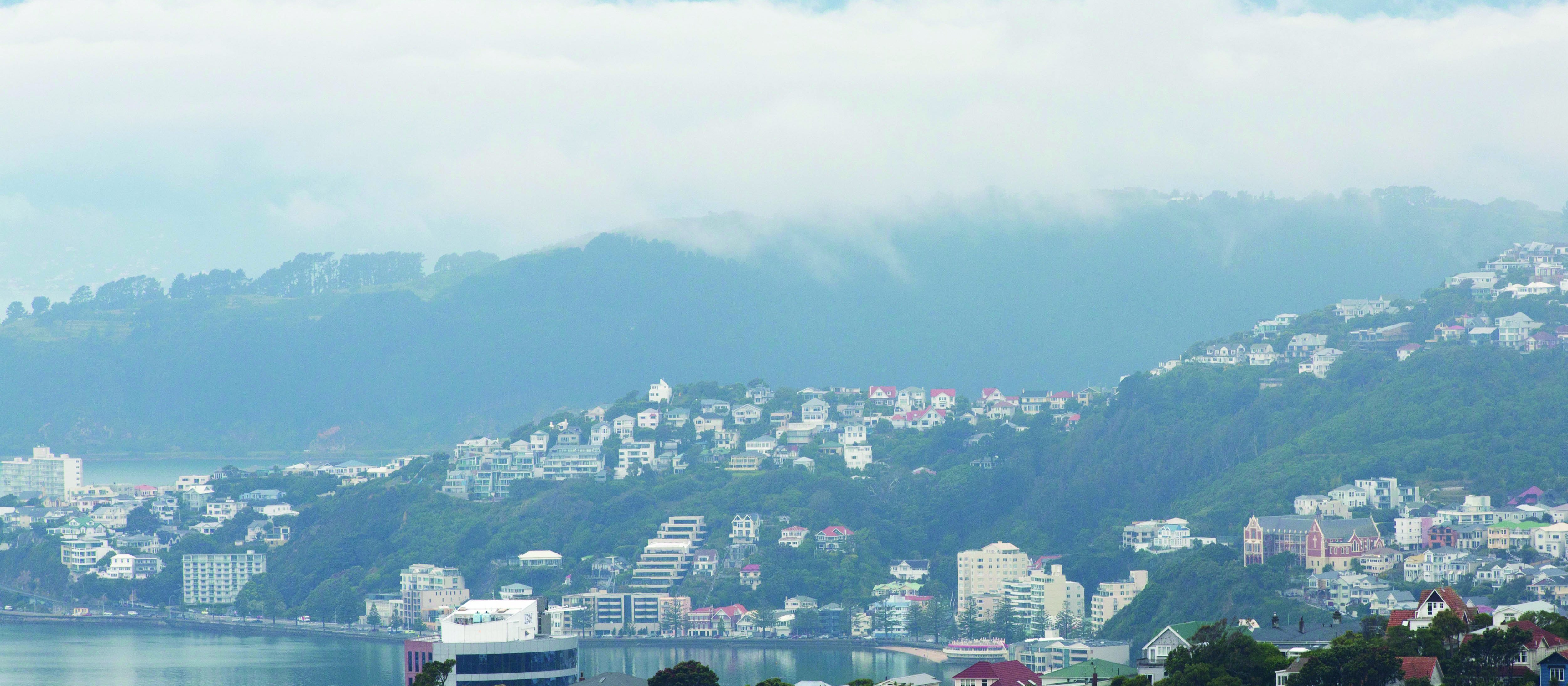 Cloudy Wellington from Karori