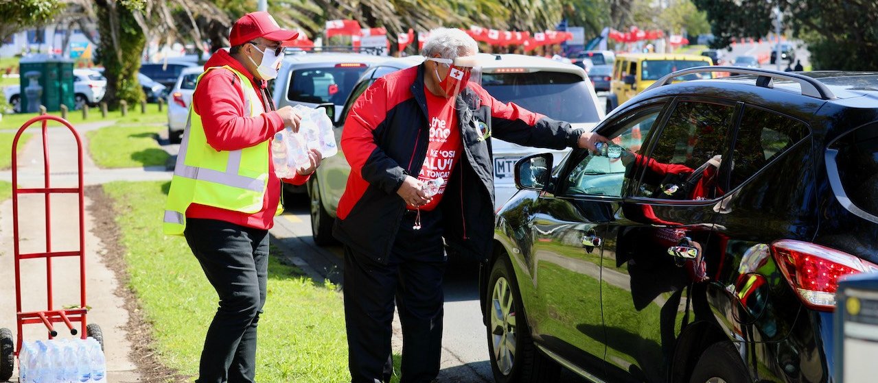 Tongan vaccination centre Mangere