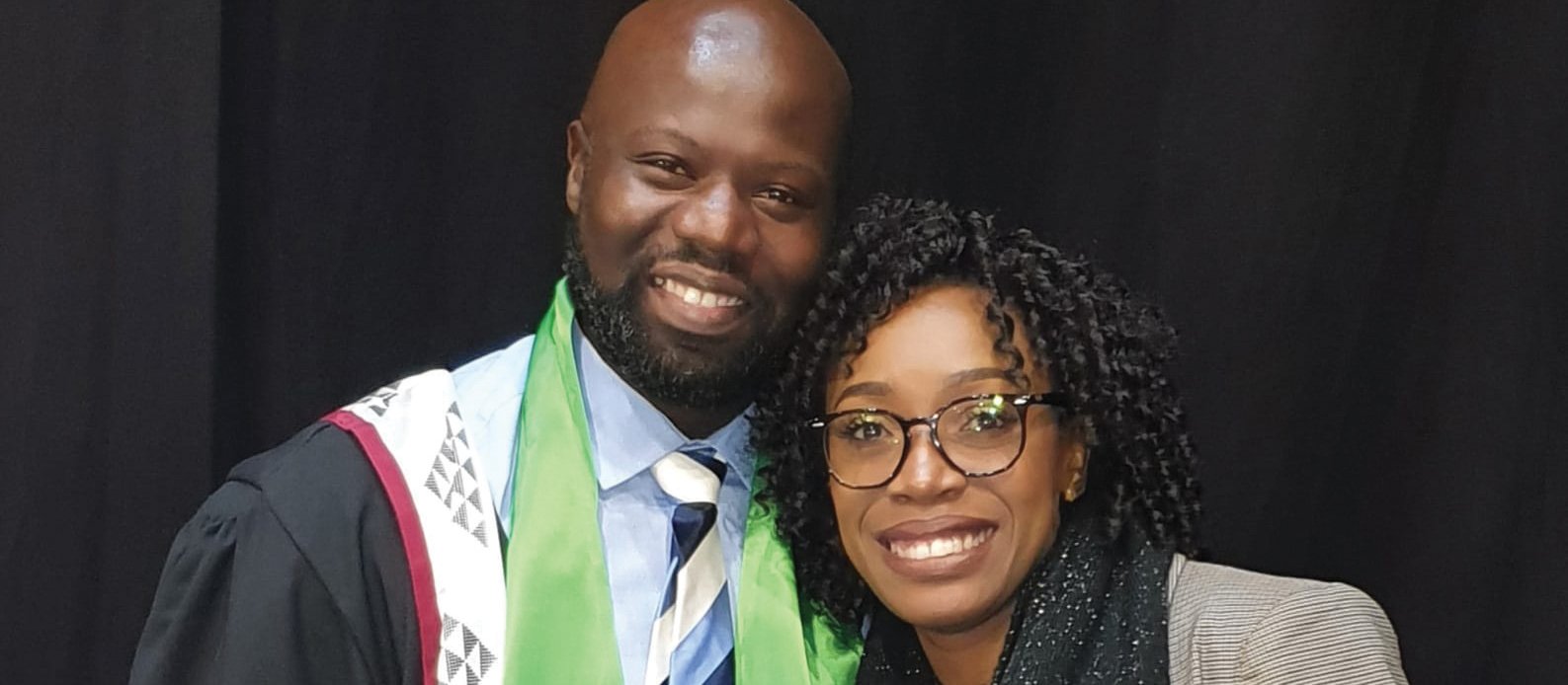 Munanga Mwandila and Wife