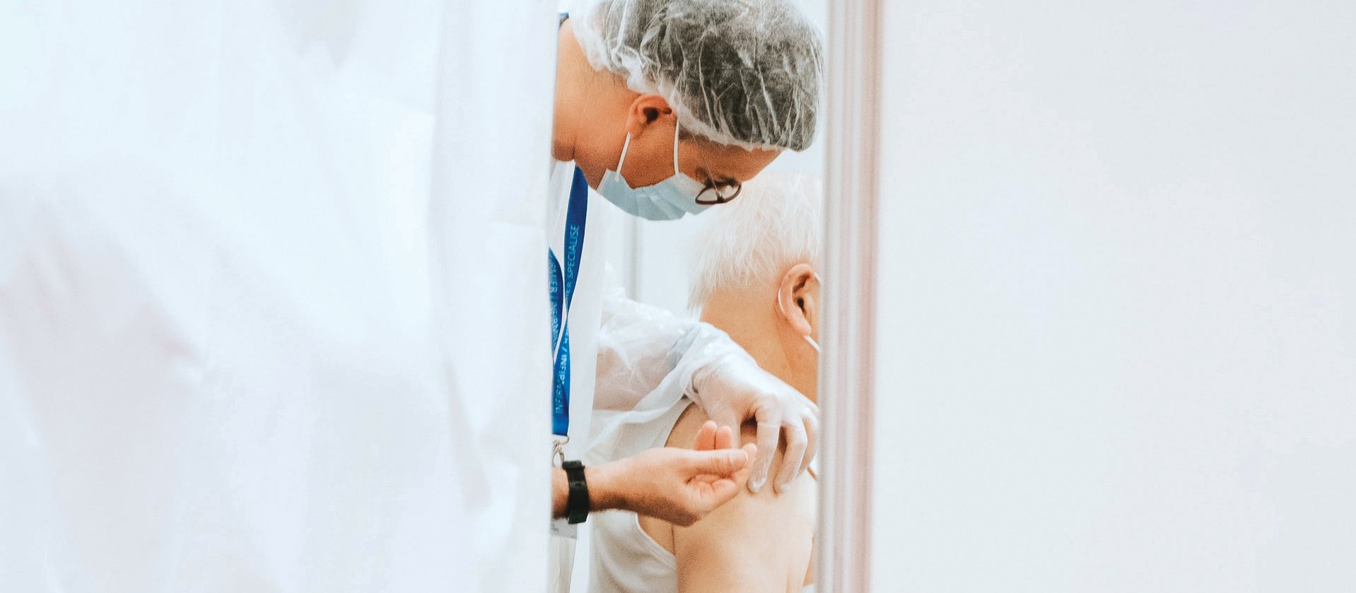 old man vaccination
