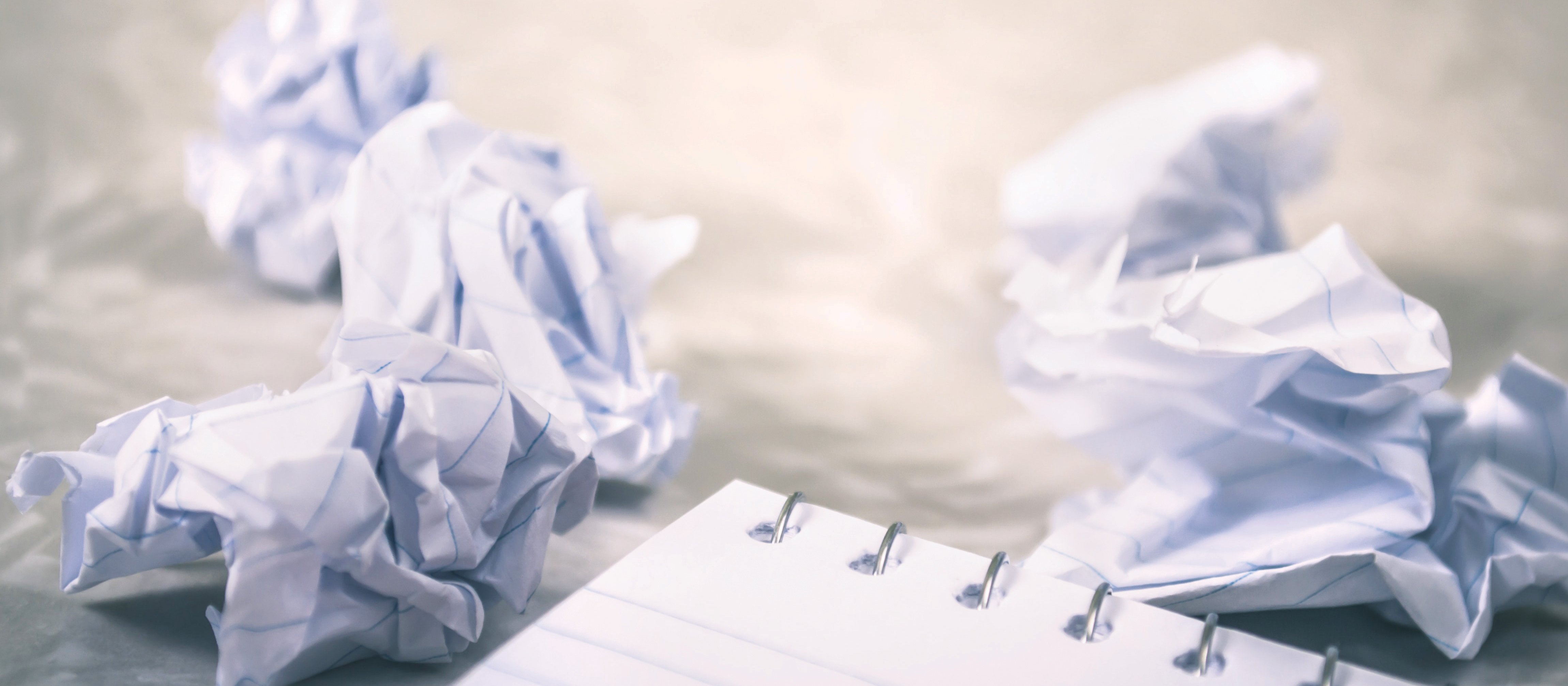 Crumpled paper