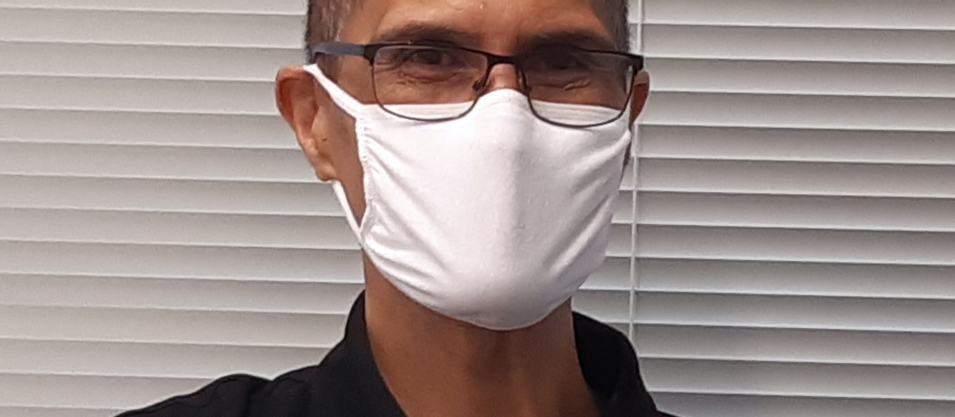 George Ngatai mask Sept 2021