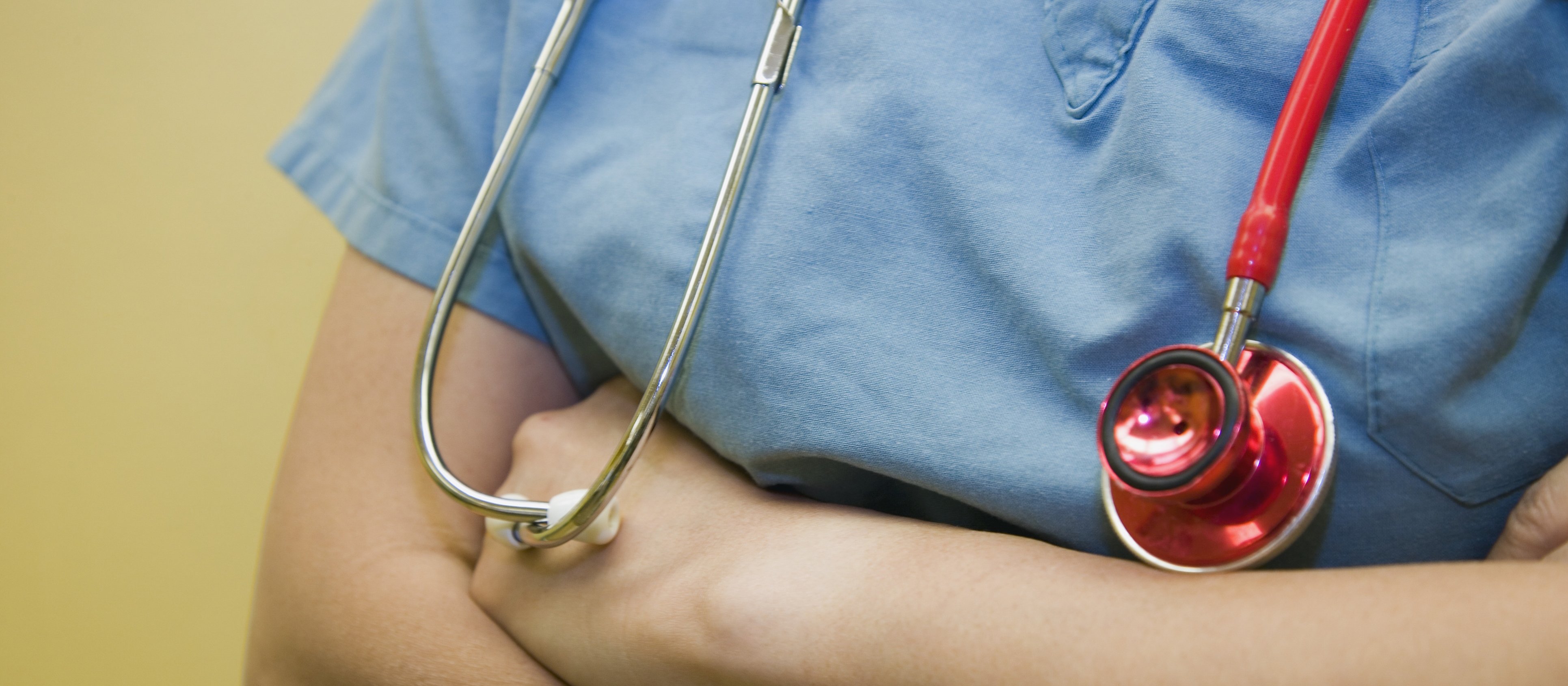 Nurse With Stethoscope