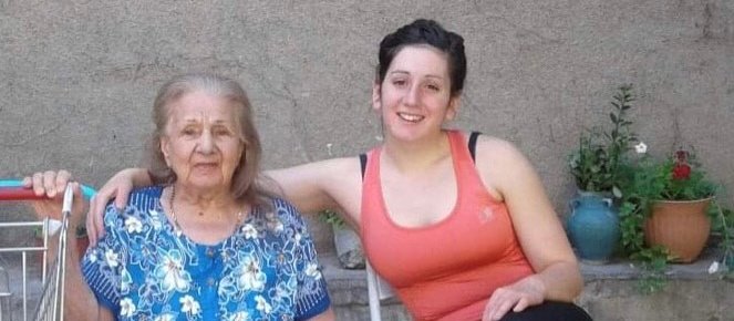 Zahra and her grandma