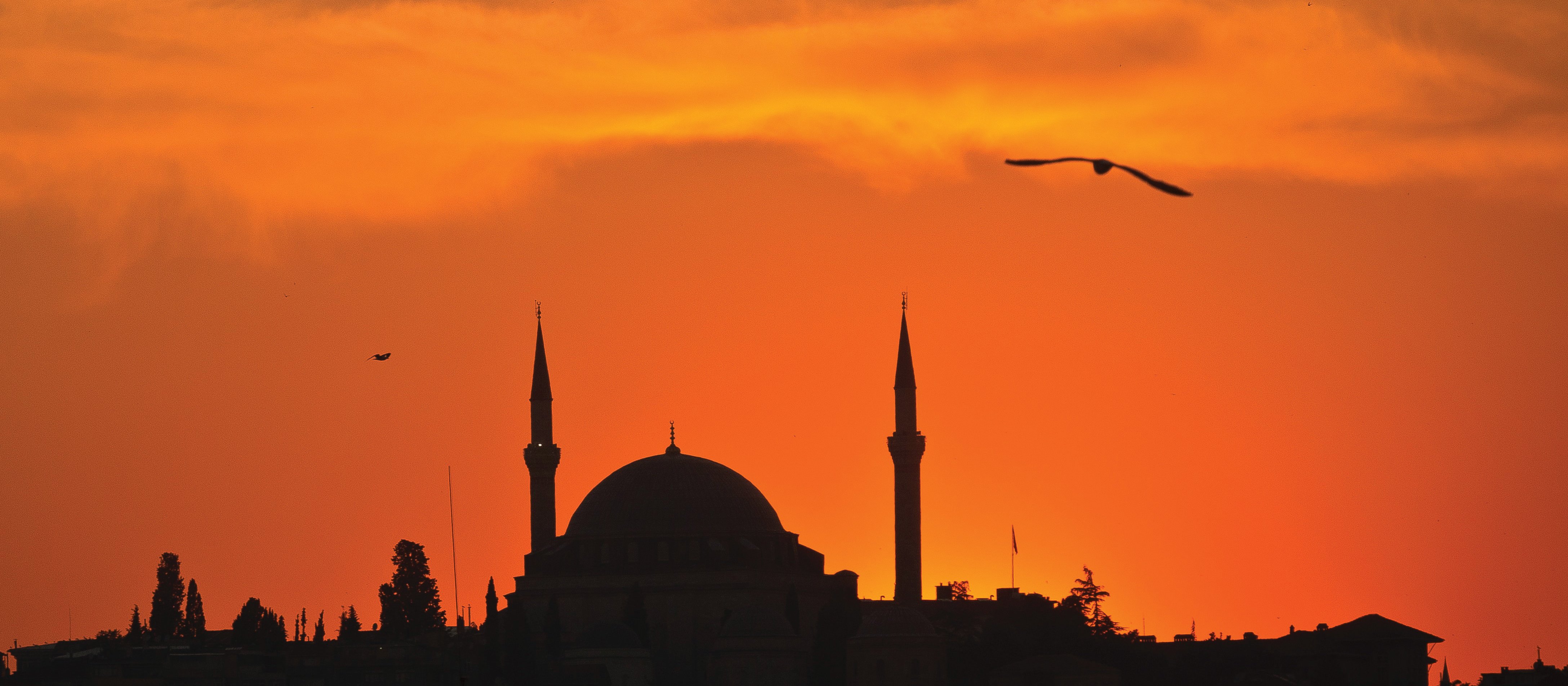 Mosque sunset