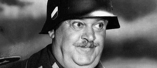 Sergeant Schulz - John Banner Hogan's Heroes CBS Television - no other credit required