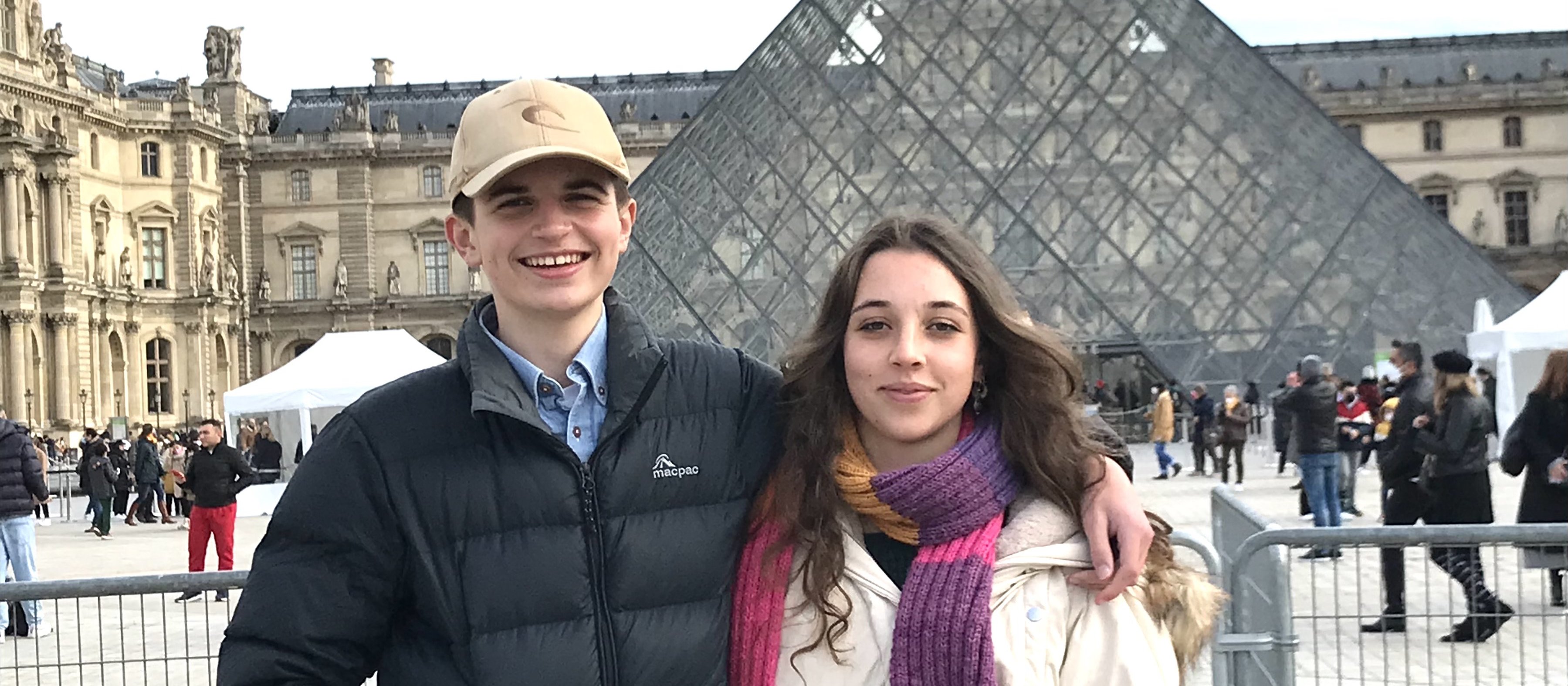 Rupert and Scarlett Giffin Louvre_supplied