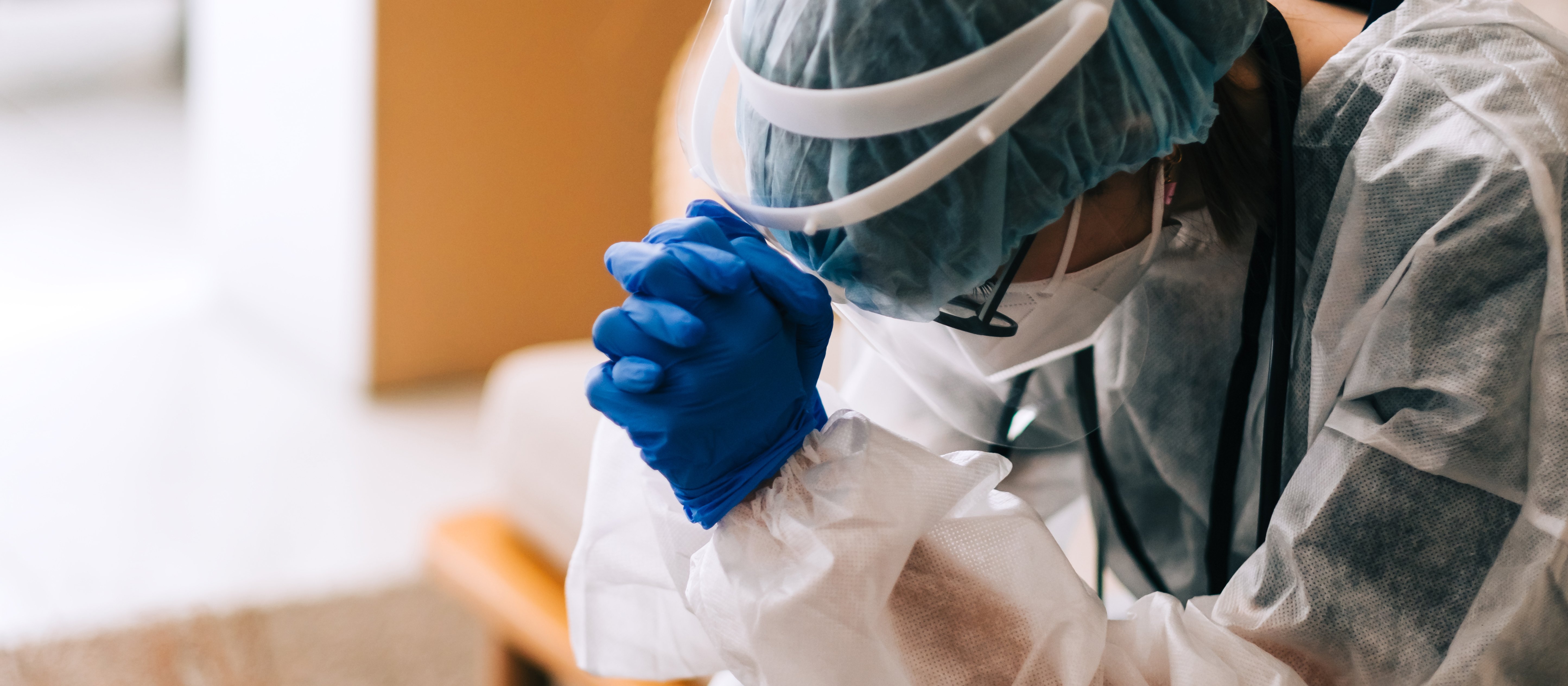 fatigued Nurse CR Nikkimeel on iStock