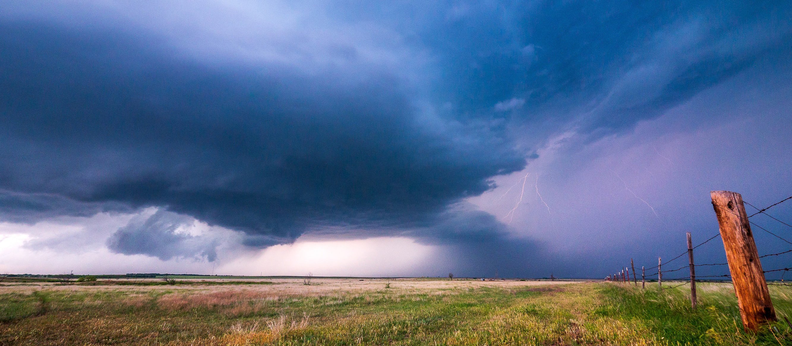 Stormy skies