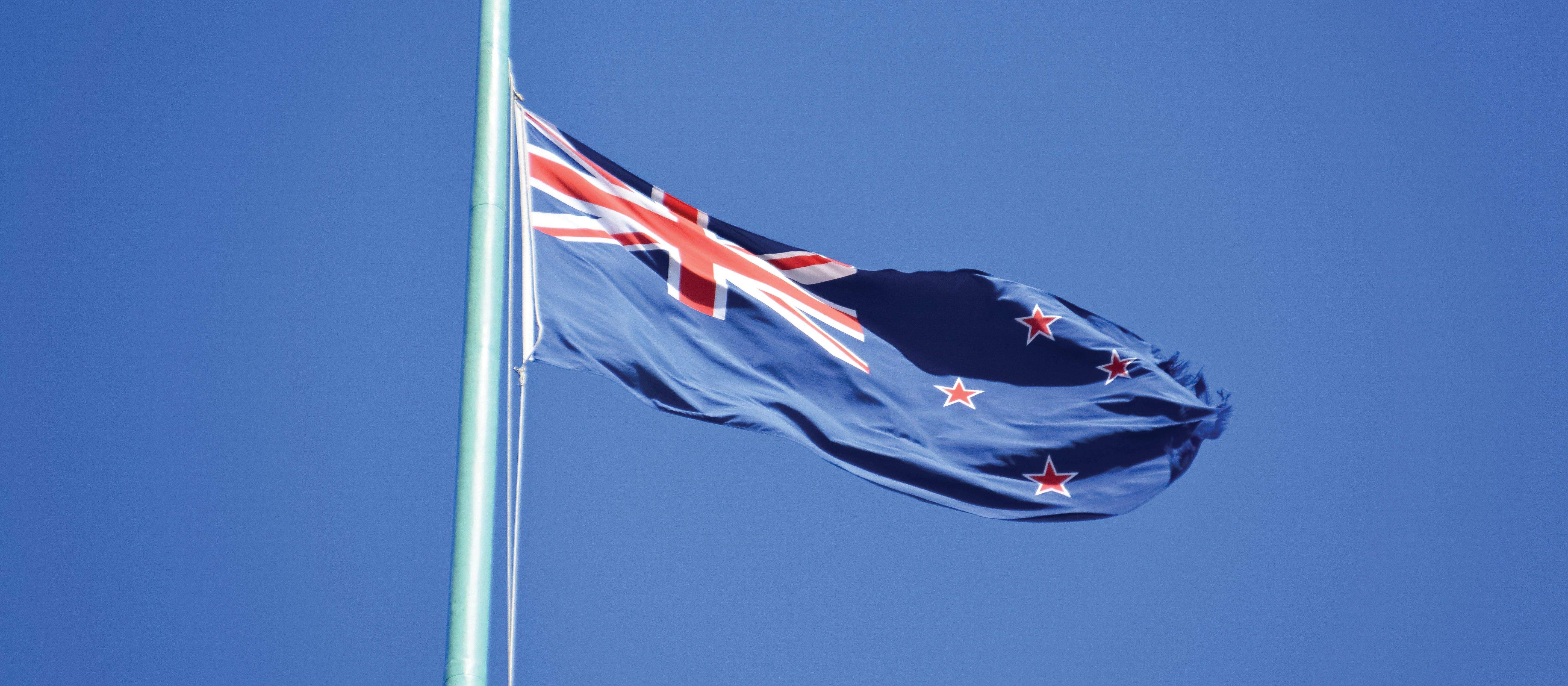 New Zealand flag CR Jeremy Bezanger on Unsplash