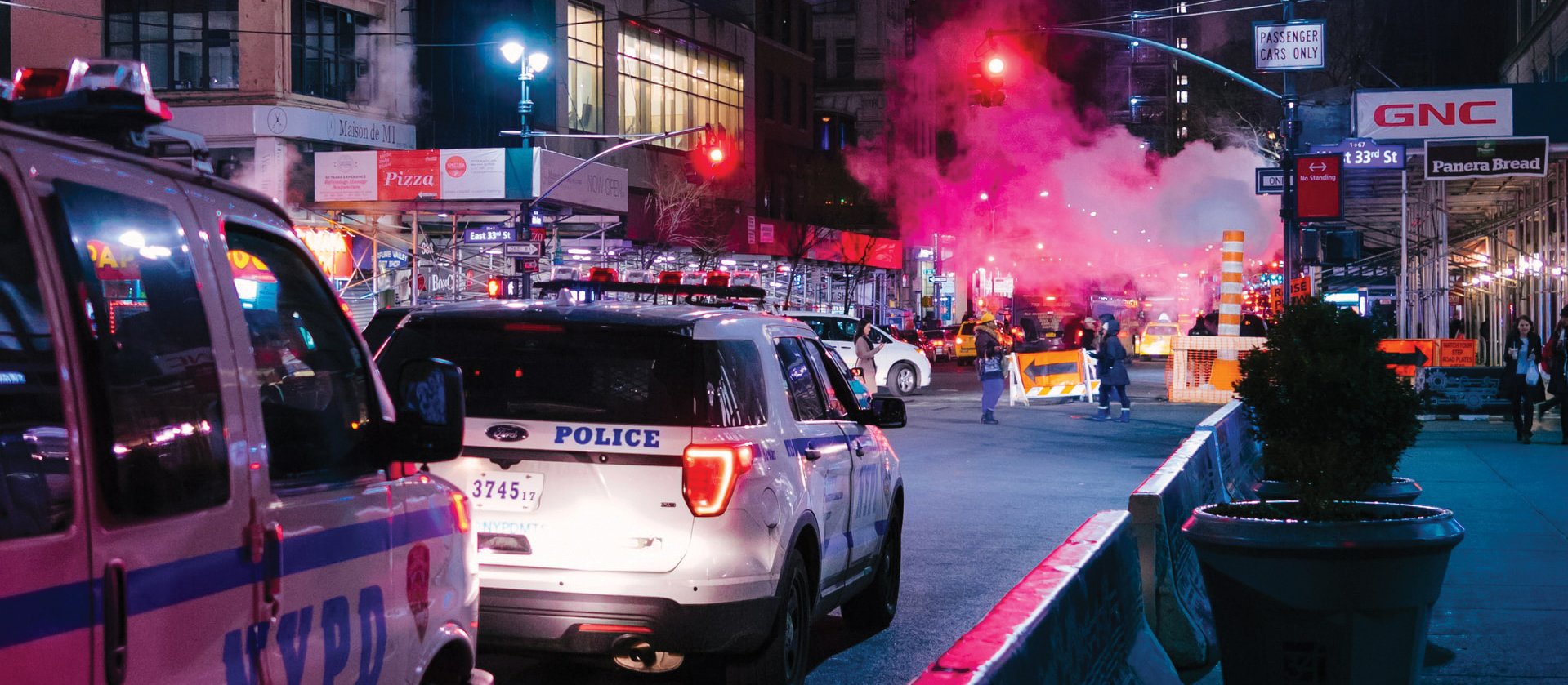 Police cars NY Credit Matteo Modica on Unsplash