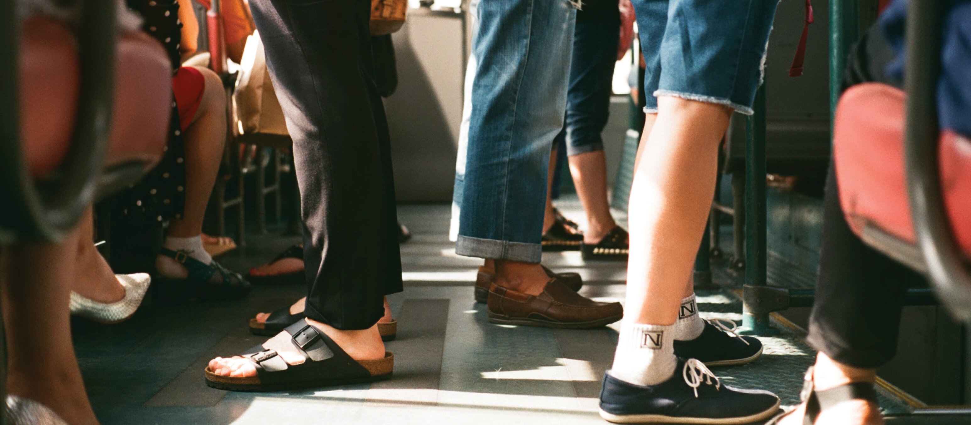 Bus passengers