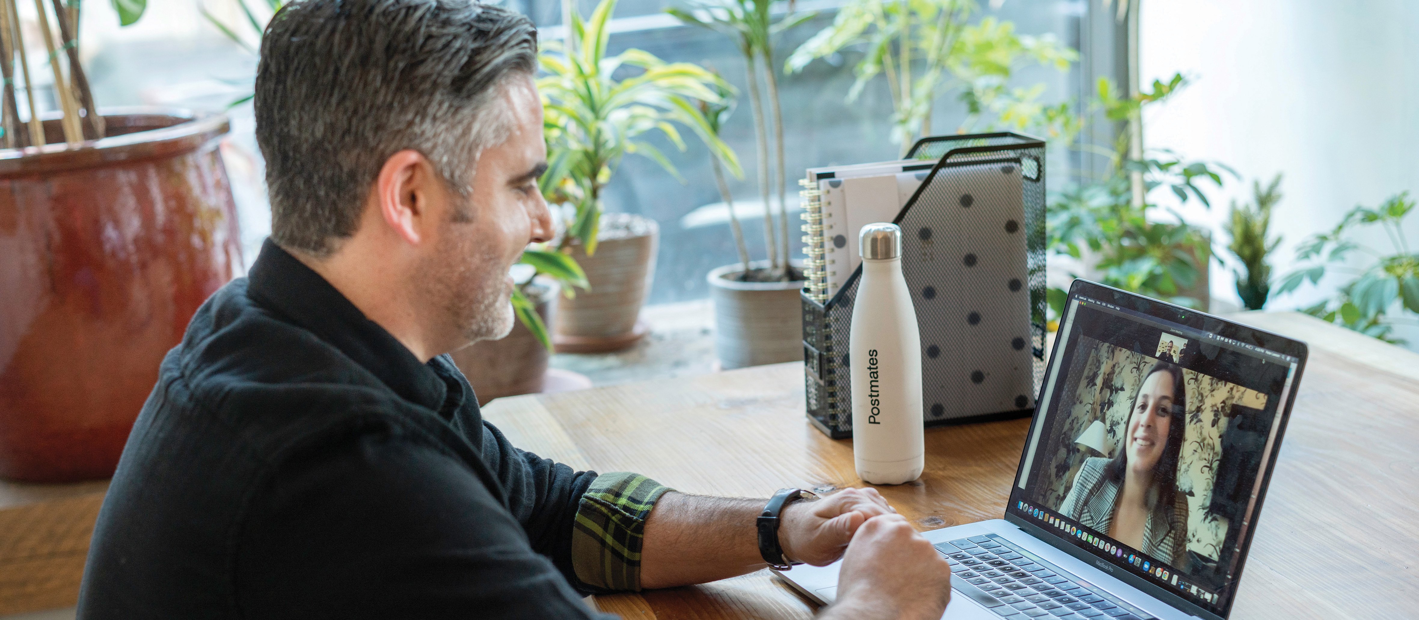 Man on laptop