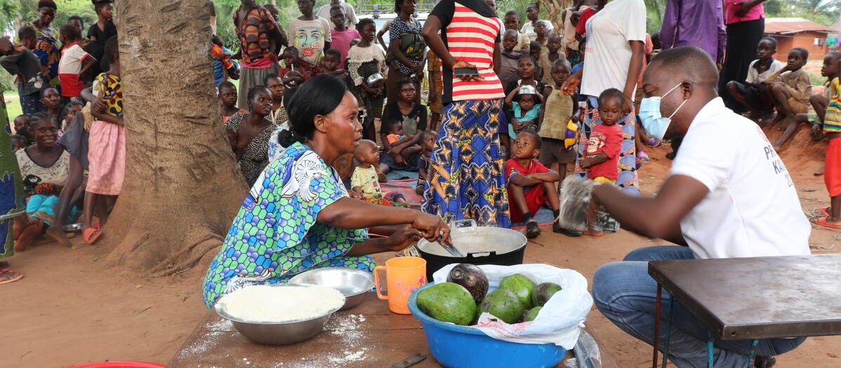 Cooking demonstration