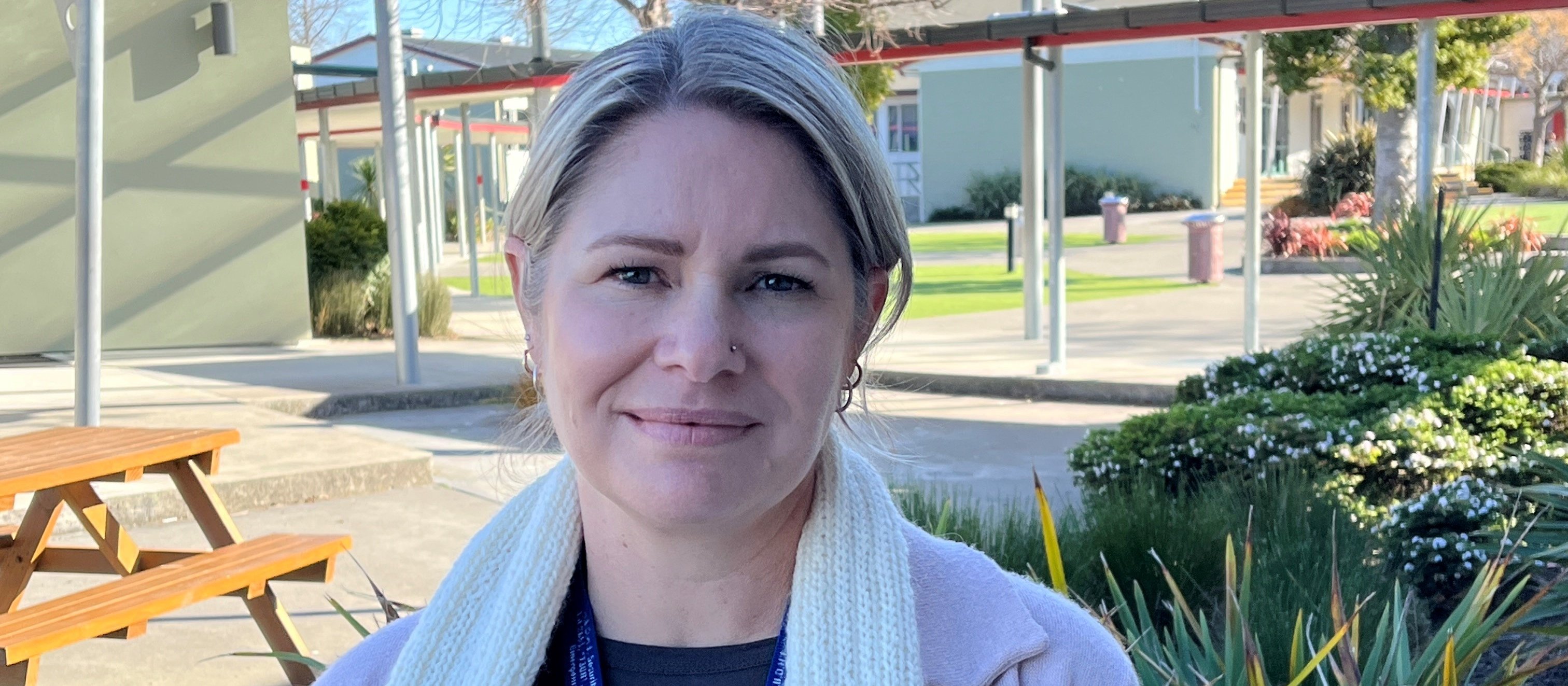 Karamu High School Registered Nurse Fran Bayley