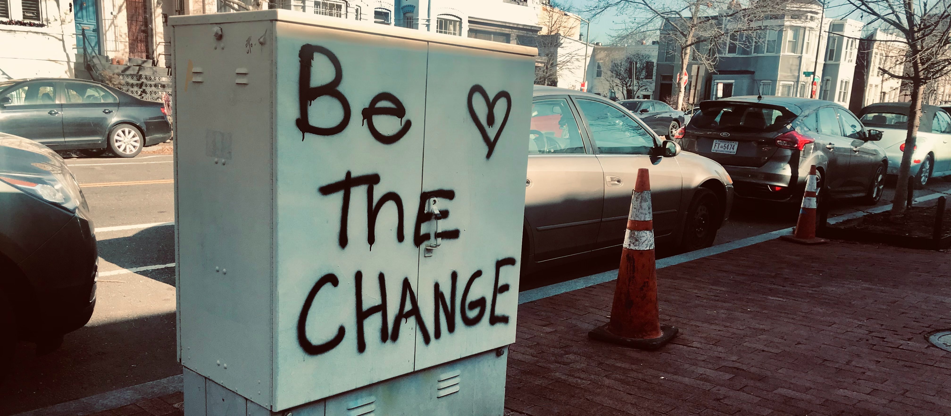 be the change CR Maria Thalassinou on Unsplash